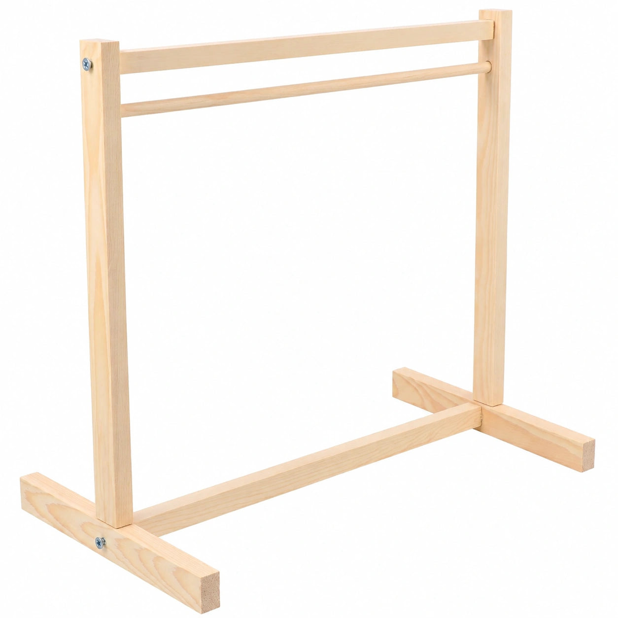 Holz Puppenkleiderschrank mit Kleiderbügeln - Puppenmöbel für Puppenhaus