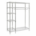 Archimede Kleiderschrank aus verchromtem Metall, Modernes Design